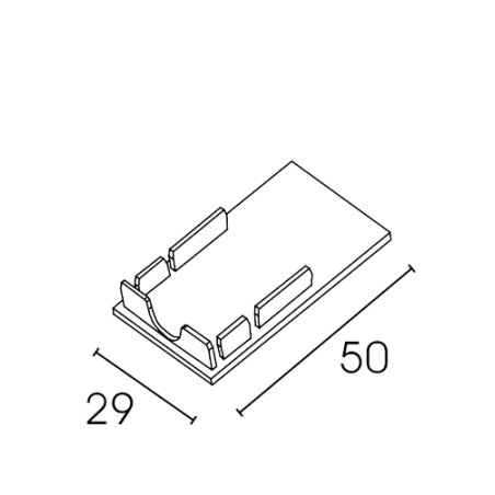 Blanking panel VST-END  - 1