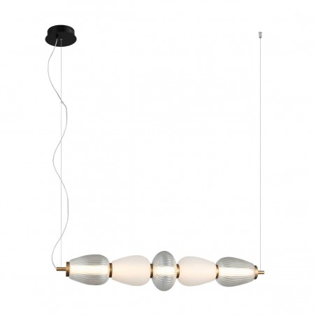 Suspended luminaire Gastel  PND-74937-5-BK  - 1