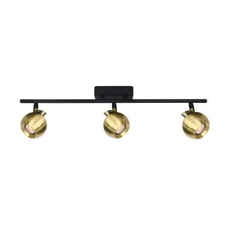 Ceiling luminaire Lafin  SPL-45379-3R-BK-GD  - 1