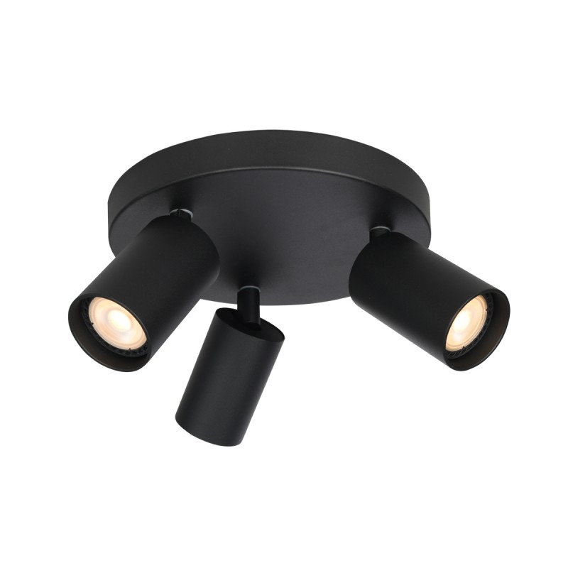 Ceiling luminaire Nesto  SPL-23436-3R-BK