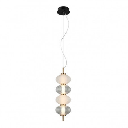 Suspended luminaire Testa  PND-84938-4V-BK  - 1
