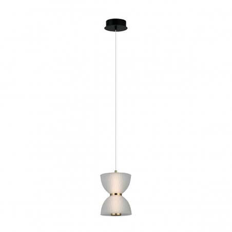 Suspended luminaire Tica  PND-83949-1-BK  - 1