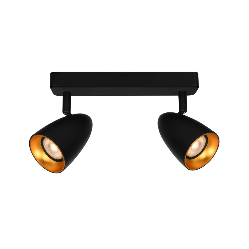 Ceiling luminaire Tino  SPL-36748-2-BK-GD