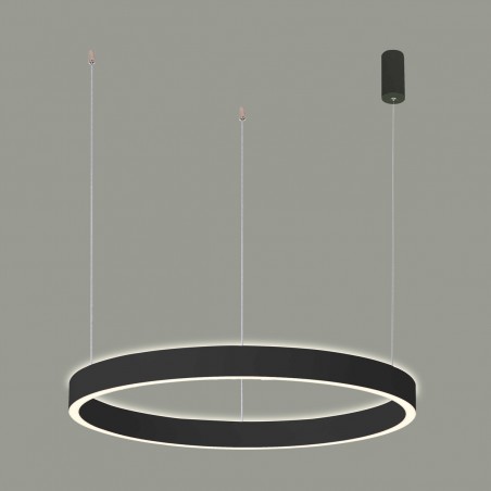 Suspended luminaire Brasco Up Down  PND-56215D-100RPP-BK-3KS4K-TRDIMM