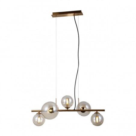 Suspended luminaire Canello  PND-406007-5-HBR  - 1