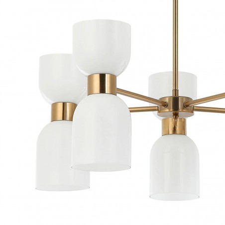 Suspended luminaire Monza  PND-57602-5-BRO