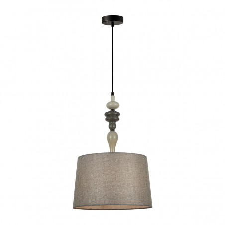 Suspended luminaire Nerom  PND-22374A-BK  - 1