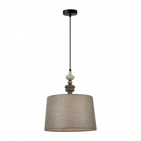 Suspended luminaire Nerom  PND-22374B-BK  - 1