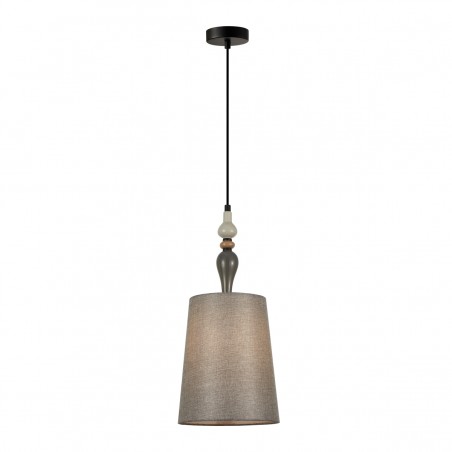 Suspended luminaire Nerom  PND-22374C-BK  - 1