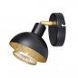 Wall luminaire Savio  SPL-27357-1-BK-GD
