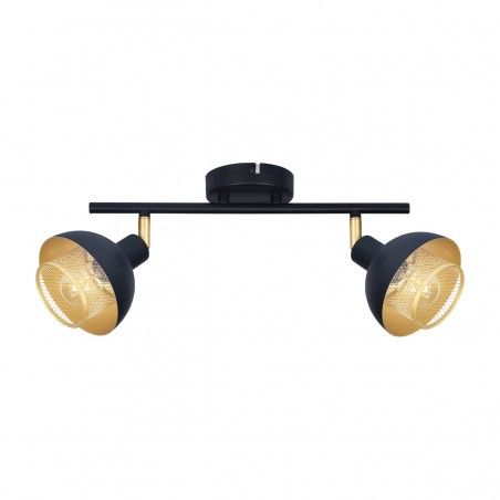 Ceiling luminaire Savio SPL-27357-2-BK-GD - 1