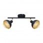 Ceiling luminaire Savio  SPL-27357-2-BK-GD