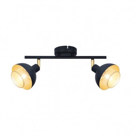 Ceiling luminaire Savio SPL-27357-2-BK-GD
