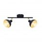 Ceiling luminaire Savio  SPL-27357-2-BK-GD