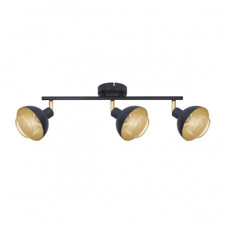 Ceiling luminaire Savio SPL-27357-3-BK-GD - 1
