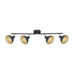 Ceiling luminaire Savio SPL-27357-4-BK-GD - 1
