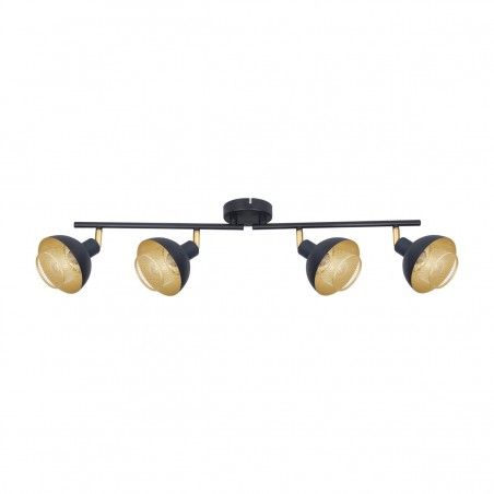 Ceiling luminaire Savio SPL-27357-4-BK-GD - 1