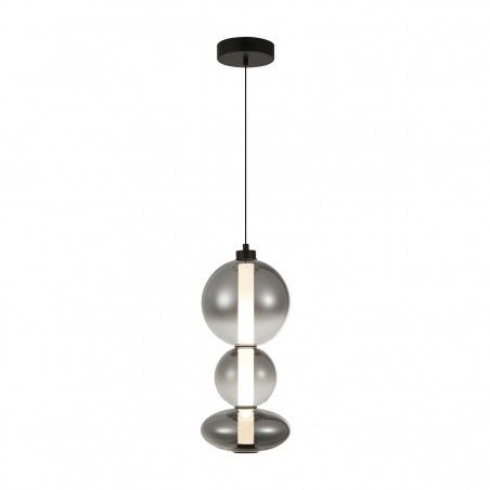 Suspended luminaire Sonte  PND-24352V-24W-BK-SG  - 1
