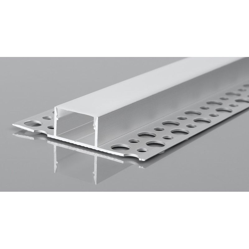 Trimless LED profile VLT-XT-738, 3000mm with frosted diffuser