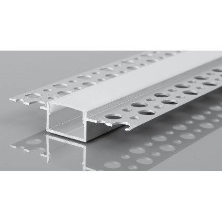 Trimless LED profile VLT-XT-739, 3000mm with frosted diffuser