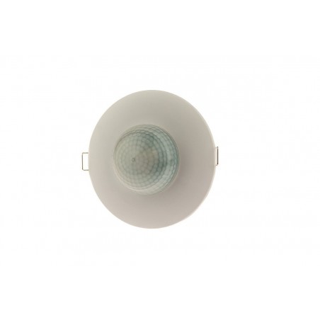 3xPIR motion sensor , recessed, 2-20m, 360 degrees, white body  - 1