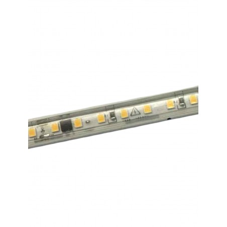 230V IP65 SMD LED juosta karpoma kas 10cm, 220V, 12W, 3000K, 3M  - 1