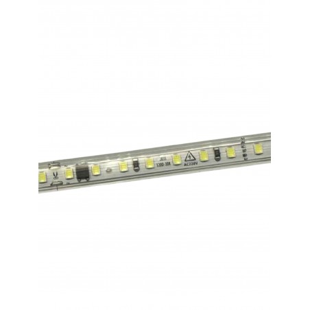 230V IP65 SMD LED juosta karpoma kas 10cm, 220V, 12W, 6000K, 3M  - 1