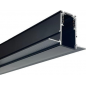 copy of Magnetic track, frameless covered black R20-2 2000mm