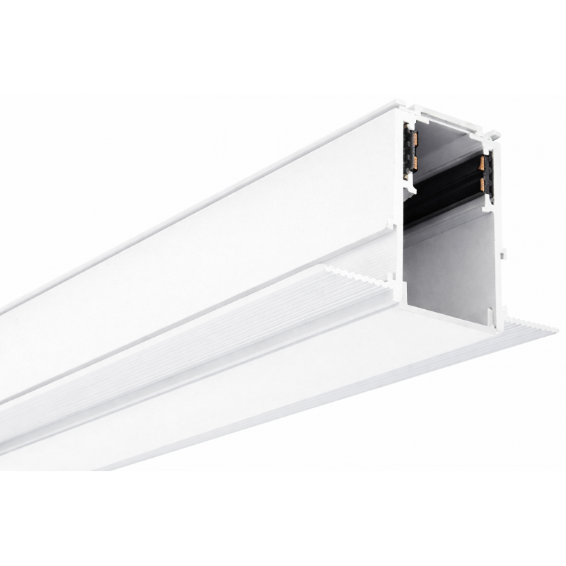 copy of Magnetic track, frameless covered black R20-2 3000mm