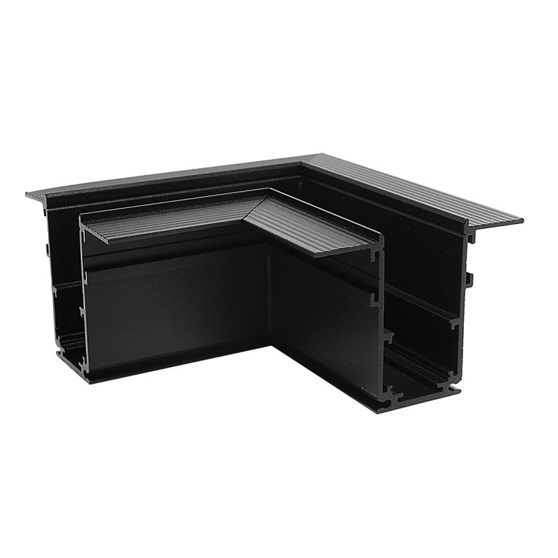 copy of Track R20-2 90° angle connection element, black