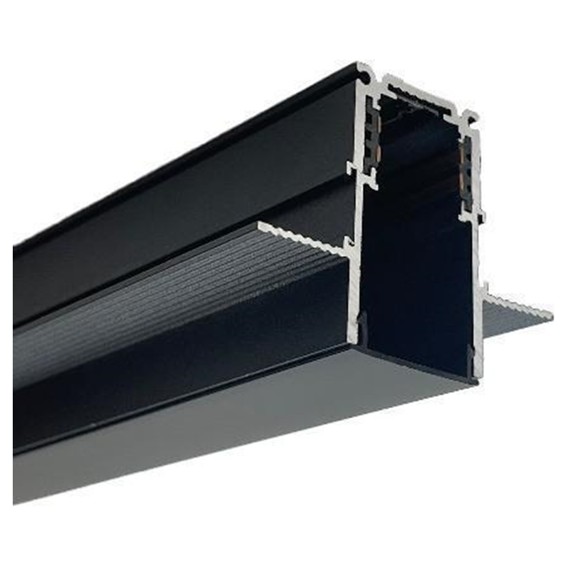 copy of Magnetic track, frameless covered black R20-2 2000mm