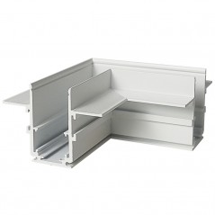 copy of Track R20-2 90° angle connection element, white  - 1