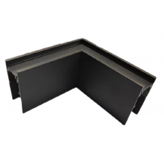 copy of Track S20 90° angle connection element, black  - 1