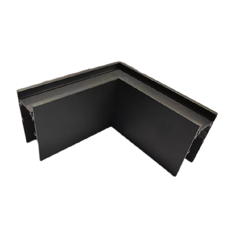 copy of Track S20 90° angle connection element, black