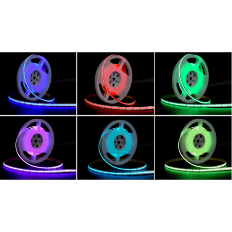 COB LED juosta 576-RGB RGB 10W