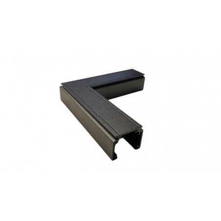 copy of Track S20 90° angle connection element, black  - 1