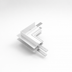 Track R20-2 sieninio angle connection element, OUT, white
