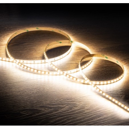 20W LED juosta šiltai balta 24V 120 LED/M 2400 lm/M