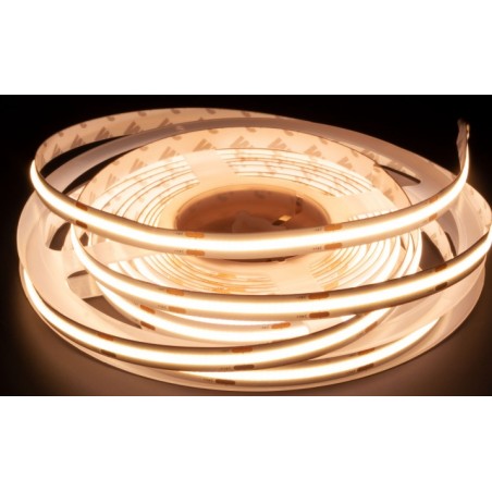 COB LED juosta, 320D, 24V, 12W, 3000K, 8mm, IP20, C