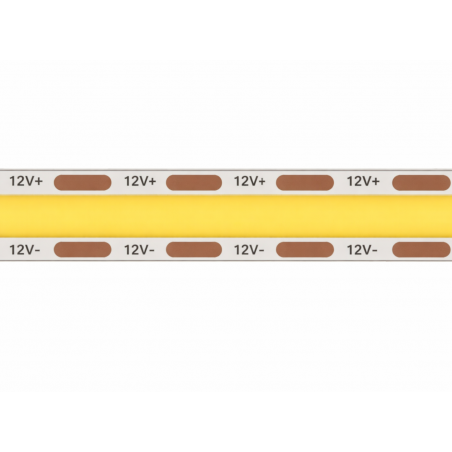 LED juosta COB64, 300D, 12V, 10W, 3000K, 8mm, IP20  - 1