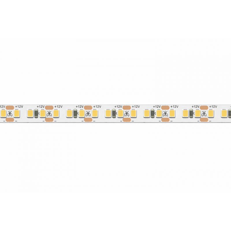 SMD LED strip, 168D, 12V, 15W, 3000K, 8mm