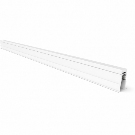 Įleidžiamas magnetinis bėgelis, baltas R20-4 3000mm  - 1
