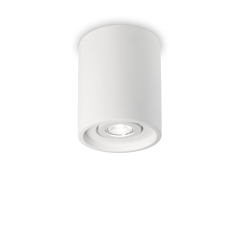 Ceiling luminaire Oak Pl1 Round Bianco 150420           - 1