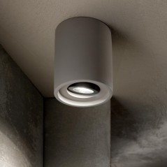 Ceiling luminaire Oak Pl1 Round Cemento 150437           - 2