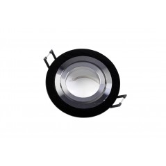 Mounted round luminaire MORENA, black, ajustable            - 1