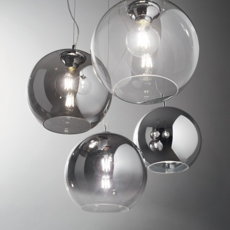 Suspended luminaire Nemo Sp1 D40 Cromo 250342         