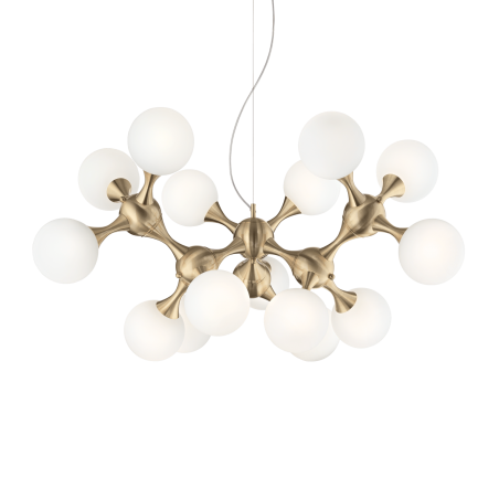 Suspended luminaire Nodi Sp15 Ottone Satinato 241012           - 1