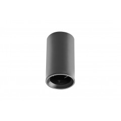Paviršinis apvalus šviestuvas SENSA MINI, juodas, 64x115  - 1