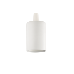 Bulb Socket Portalampada E27 Liscio Bianco 242569           - 1