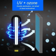 Antibakterinė ultravioletinė dezinfekcinė UV-C lempa ST-XD-01B su valdymo pulteliu  - 3